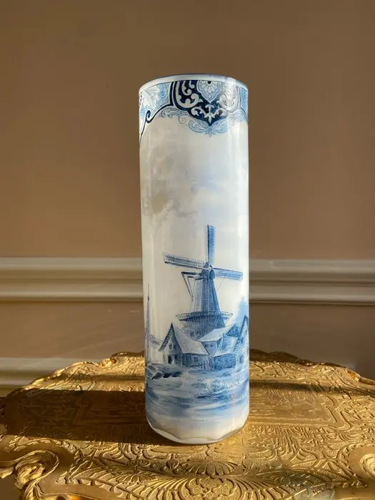 Legras & Cie. - Vase - Glass - Delft series