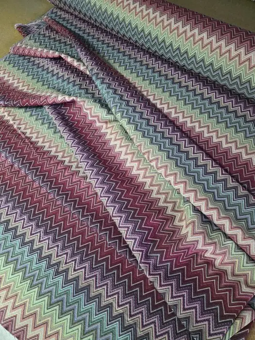 Chevron - Missoni - Upholstery fabric - 2.8 m - 2 m - Premium Gobelin Zig Zag