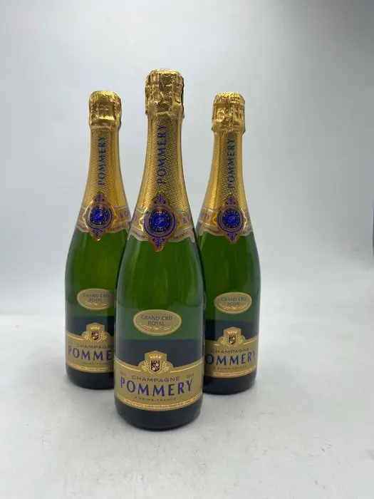 2015 Pommery, Grand Cru Royal - Champagne Brut - 3 Bottles (0.75L)