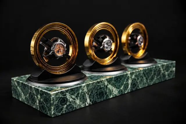The Pulsar 360 TRIPLE in Green Marble - Limited Edition...