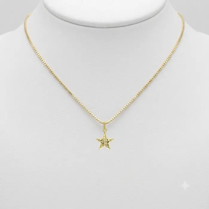 Necklace with pendant - 18 kt. Yellow gold - Necklace and pendant 2.6 g