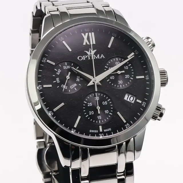 Optima - Swiss Made Chronograph - OSC450-SS-3 - No...