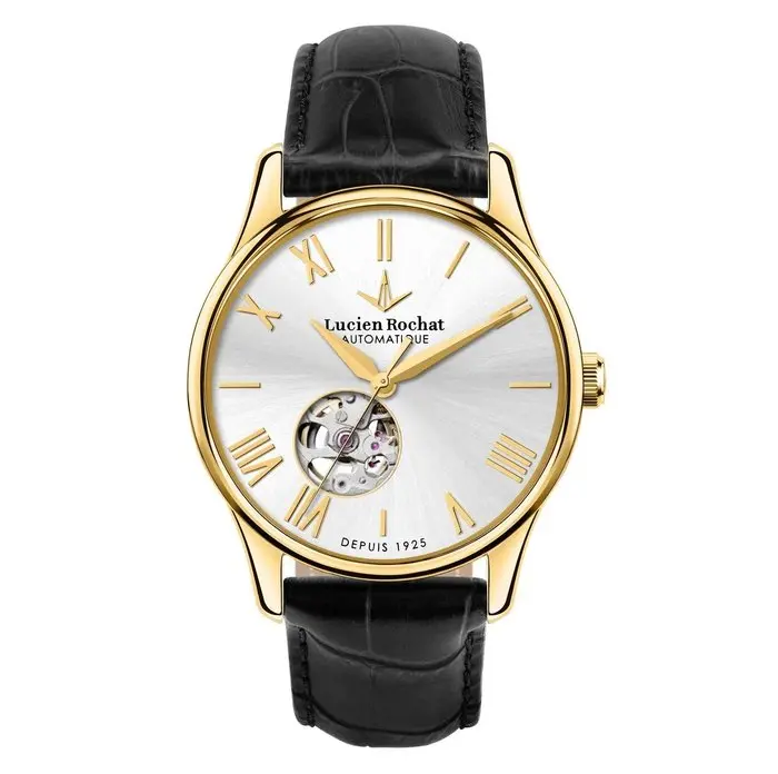 Lucien Rochat - Automatic - Sapphire - Open Heart - Gold...