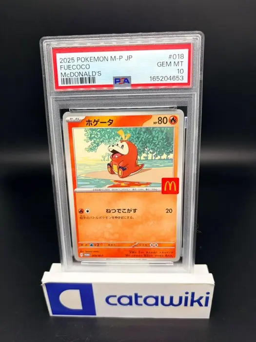 Pokémon - 1 Graded card - Fuecoco - 018/M-P - PSA 10...