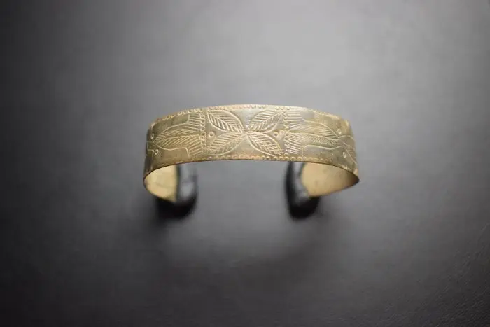 Byzantine Bronze Byzantine Bronze Bracelet with Elaborate...