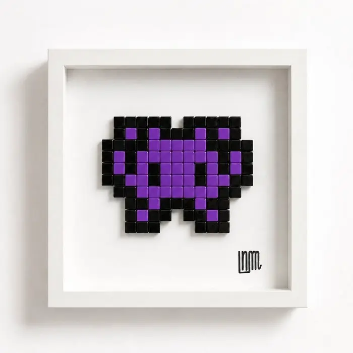 nLm - Space Monster Emoji • Mosaic • #1/50