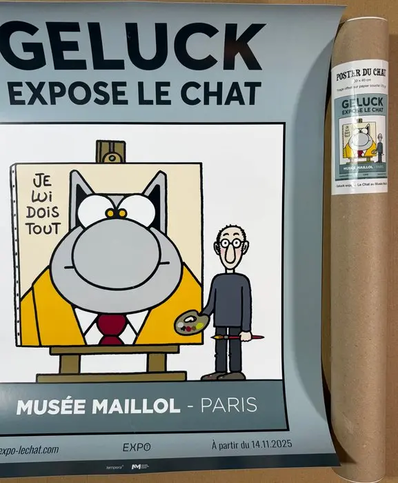 Philippe Geluck - 1 Poster - Le Chat