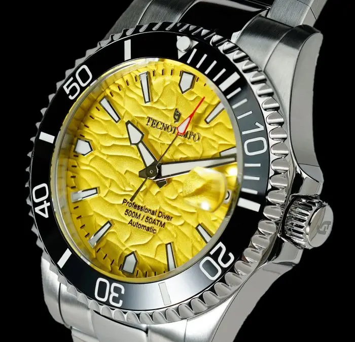 Tecnotempo - Automatic Professional Diver 500M / 50ATM...
