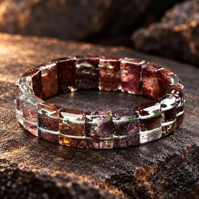 ALGT Certified - Highly Exclusive Natural Phantom Quartz...