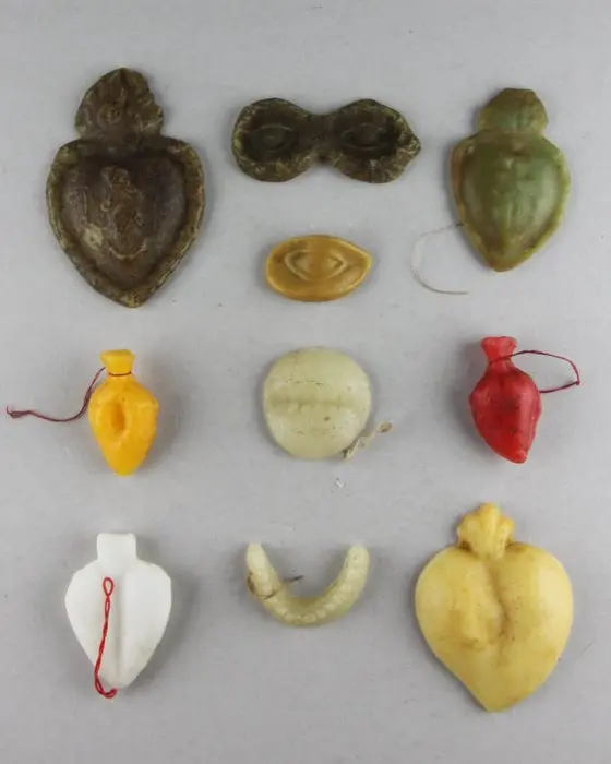 Ex voto (10) - Wax - 1900-1950 - Anatomical Body Parts