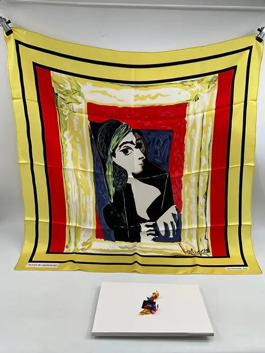 Other brand - BACCARA .SOIERIE LYONNAISE /PICASSO , - Foulard