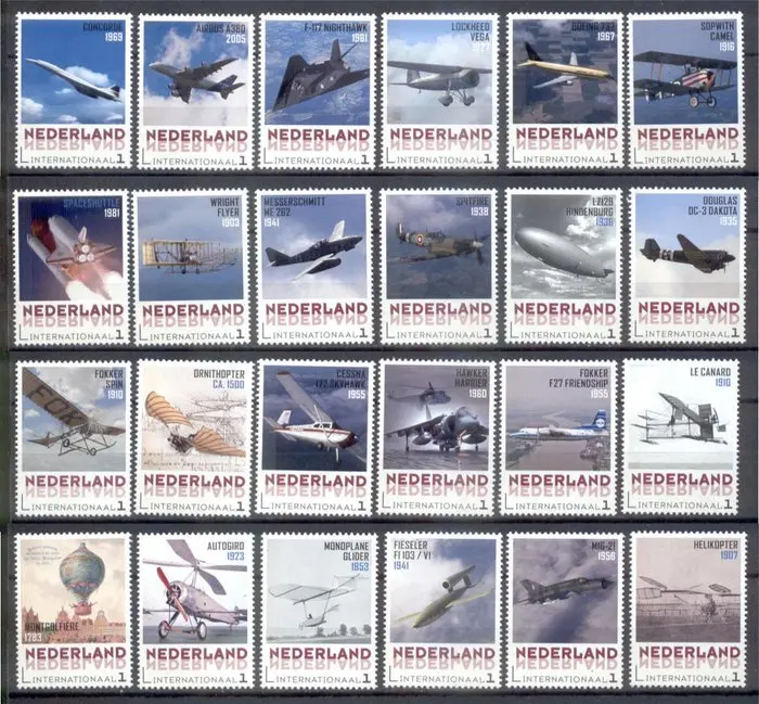 Netherlands 2015 - Pioneering in the Air: Complete Series