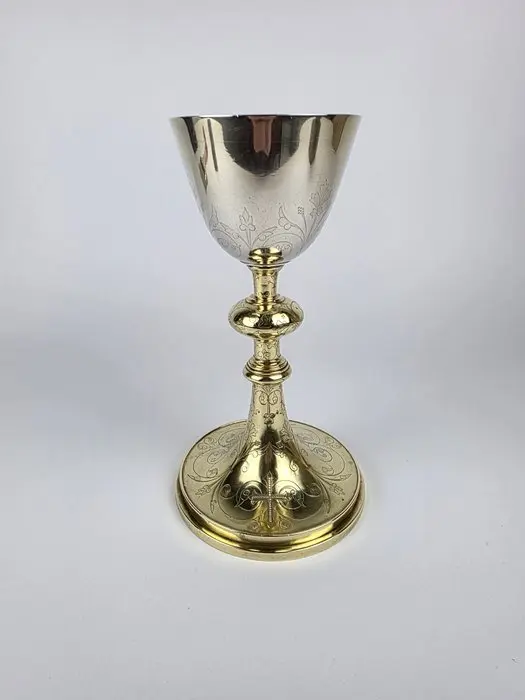 Thomas-Joseph Armand-Calliat - Chalice - .950 silver - Important and Rare