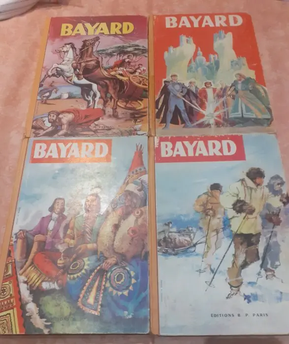 Bayard (magazine) - Recueils N°27 à N°30 - 4 Album - First edition - 1958/1959
