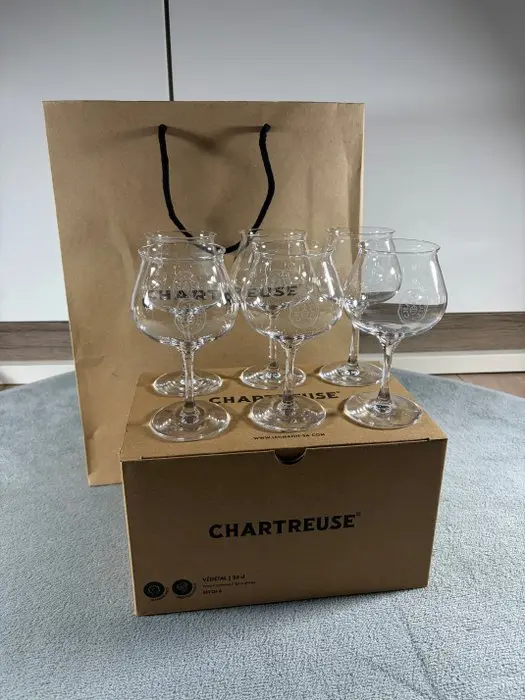 Chartreuse - Lehmann Crystal Glass - 24cl - 6 Glasses