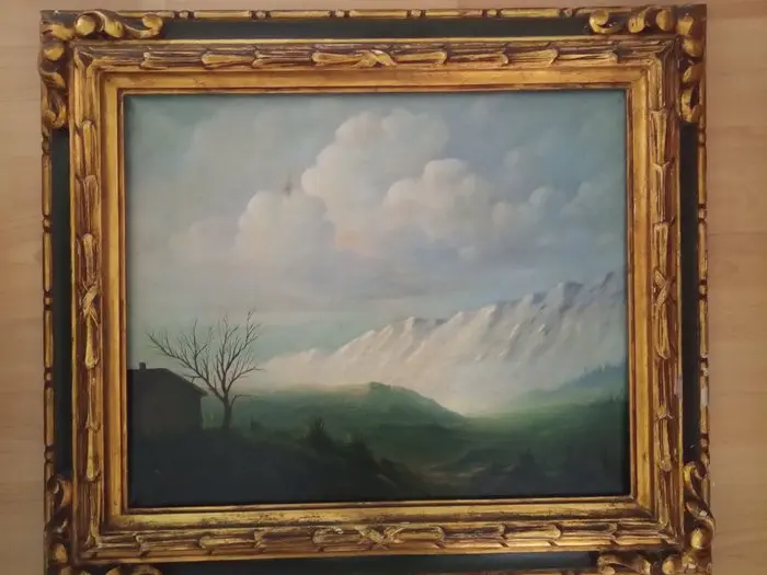 Karel Holemans (1910-1979) - Paisage montanoso