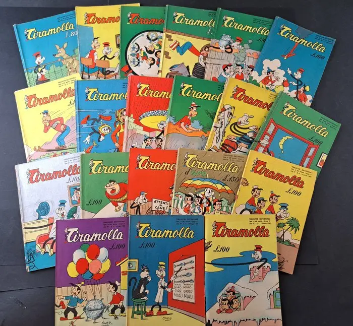 Tiramolla 1958-1960 - 20 Comic - First edition