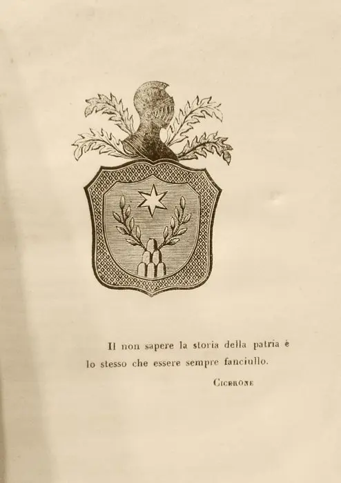 Marini Achille. - Storia della Terra di Montottone. Prima Edizione. - 1863