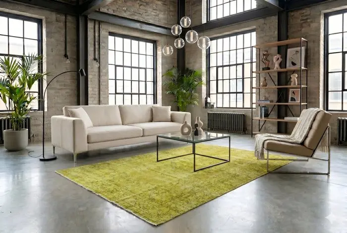 No reserve! Yellow vintage - Rug - 255 cm - 165 cm - with certificate