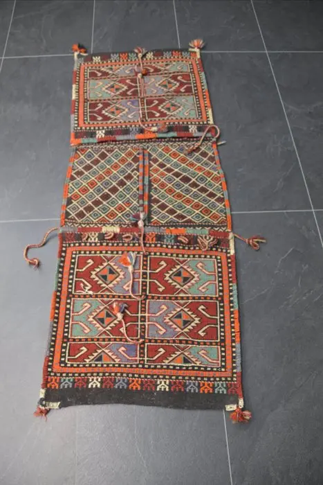 Afghan Heybe - Carpet - 144 cm - 55 cm