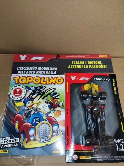 Mercedes - Andrea Kimi Antonelli - 2026 - Mickey Mouse comic