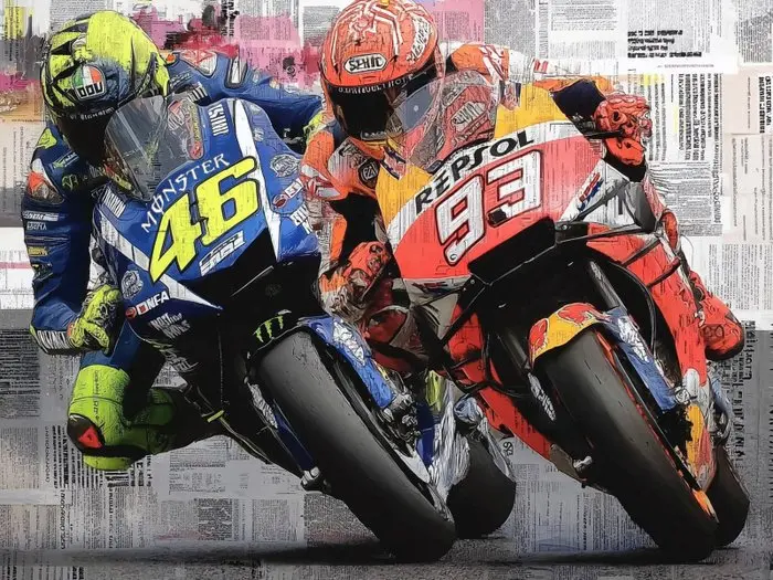 IPR Graph - Marc Márquez vs Valentino Rossi – Rivalidad al Límite en el Asfalto
