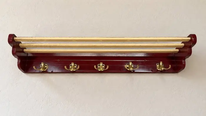 Coat rack - Wood, Metal - Mid-century coat rack