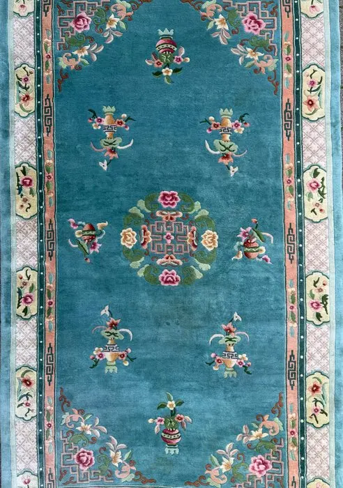 China Aubusson - Cleaned - hand-knotted - wool - Carpet - 450 cm - 250 cm