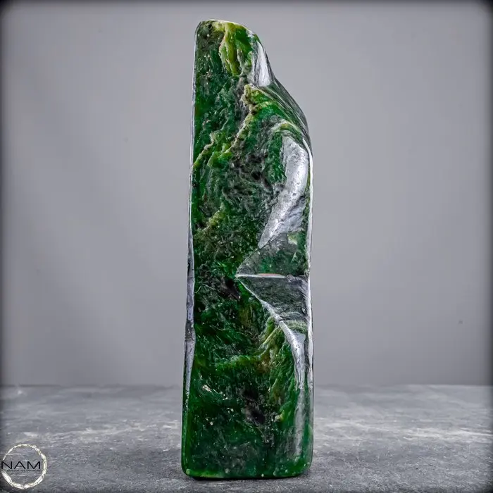 Natural high-quality nephrite jade. Freeform- 1004.41 g