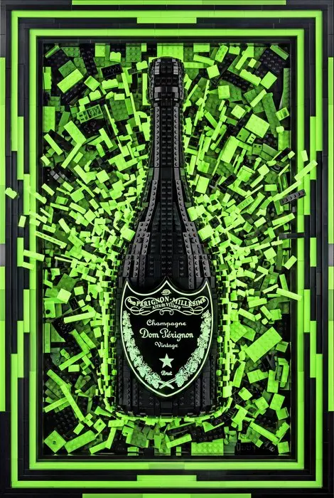 Artxlife - Lego Dom Perignon Fluò Luminous
