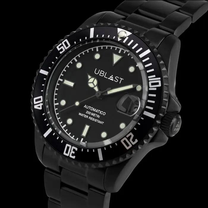 Ublast - Diver 20 ATM - No reserve price - UB2D4012BKB - Men - 2026