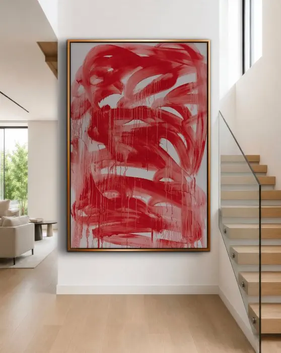 RAPHAËL MONNET - REMAINS - RED - XXL