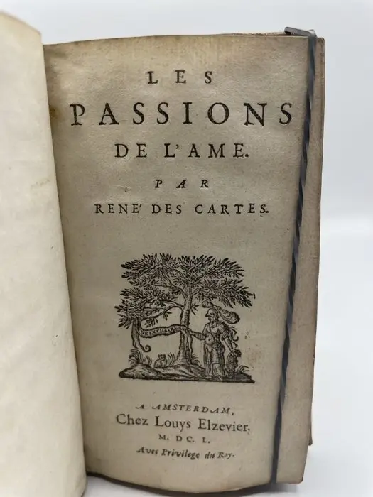 DESCARTES, René - Les passions de l'âme - 1650