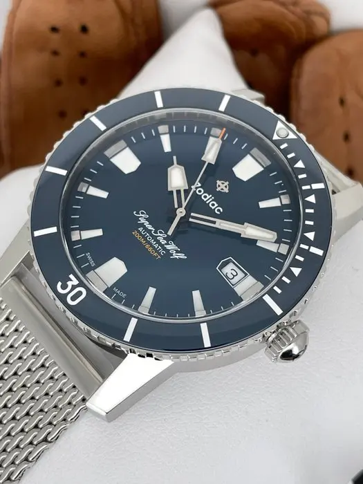 Zodiac - Super Sea Compression Diver Blue Automatic - ZO9320 - Men - 2020-2025