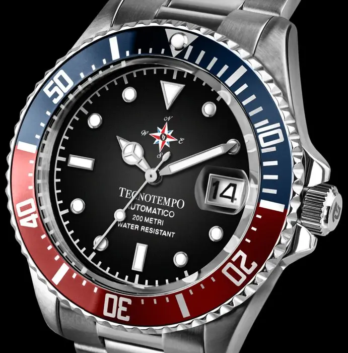 Tecnotempo - Diver 200M - Limited Edition "Wind Rose" -...