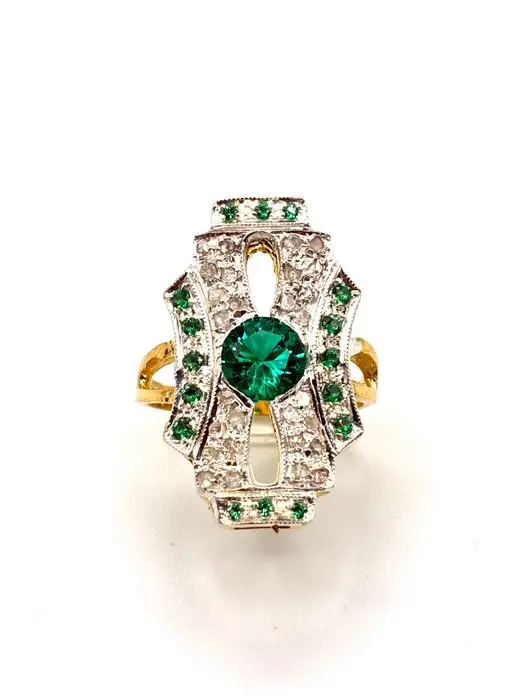 No reserve price - Cocktail ring - 9 kt