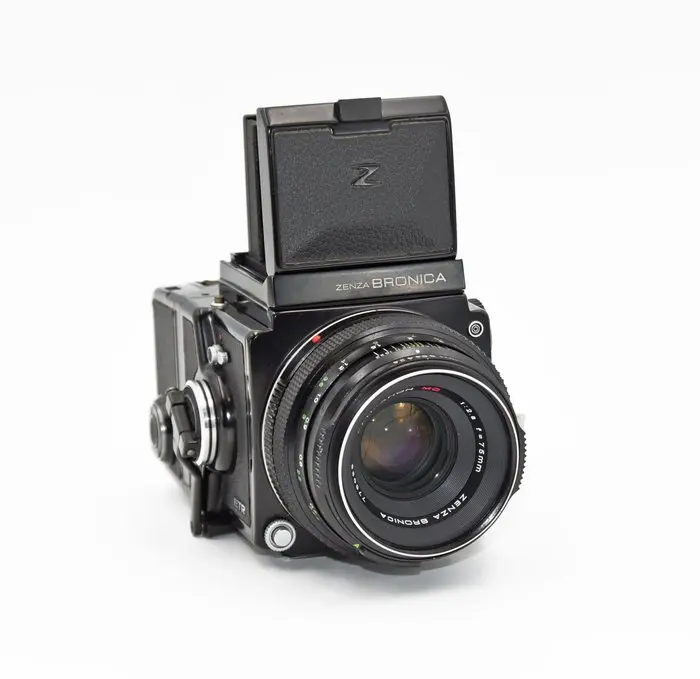 Zenzanon ETR + Zenzanon MC 75mm f/2.8 Analogue camera