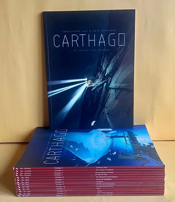 Carthago 1 t/m 14 - Bijna complete reeks SC - 14 Album...