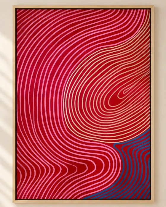 Lao Gonzalez - Scarlet Labyrinth, XL