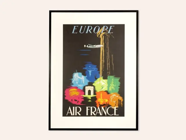 Anonymous - Europe - Air France Advertising Poster - 1960s
