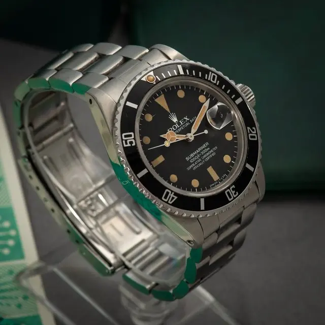 Rolex - Submariner Date Matte Tritium Dial with Cream...