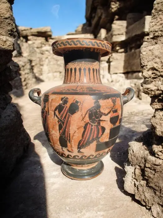 Replica of Ancient Greek ceramic Vase - 37 cm