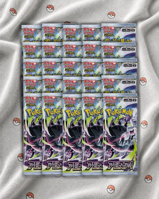 Pokémon - 25 Box - Pokémon TCG MEGA - Abyss Eye Japanese...