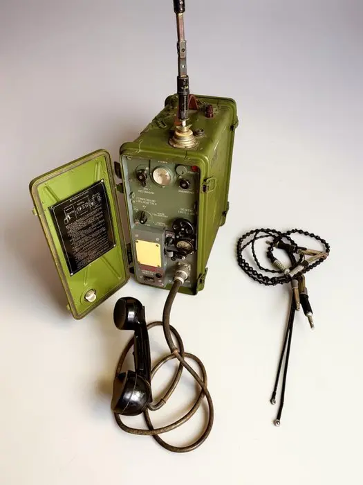 East Germany - Cold War NVA R-105D Field Radio Set - Military equipment - 1950