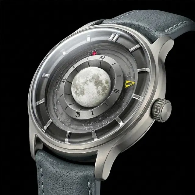 SWISSORA - Super Luna – Automatic with Rotating 3D Moon - Men -