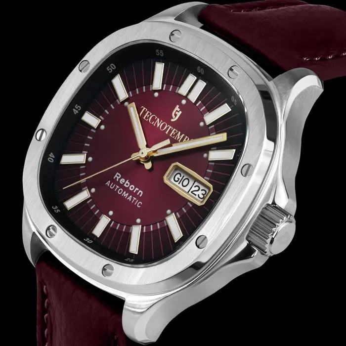 Tecnotempo - Automatic - "Reborn" - Red dial - No reserve...