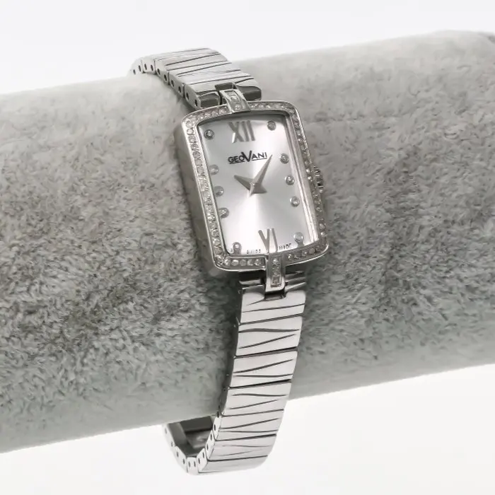 GEOVANI - Swiss Diamond Watch - GOL571-SS-D-1 - Stain on...