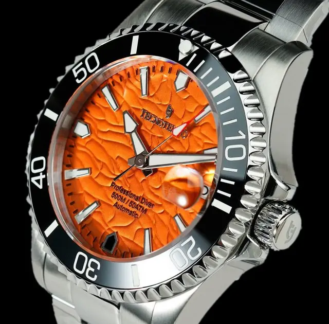 Tecnotempo - Automatic Professional Diver 500M / 50ATM...