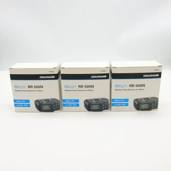 Cullmann CUlight RR500N Wireless Flash Receiver voor Nikon (3 stuks)(9150)