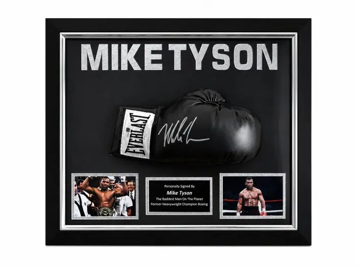 Mike Tyson Premium Frame - Boxing glove